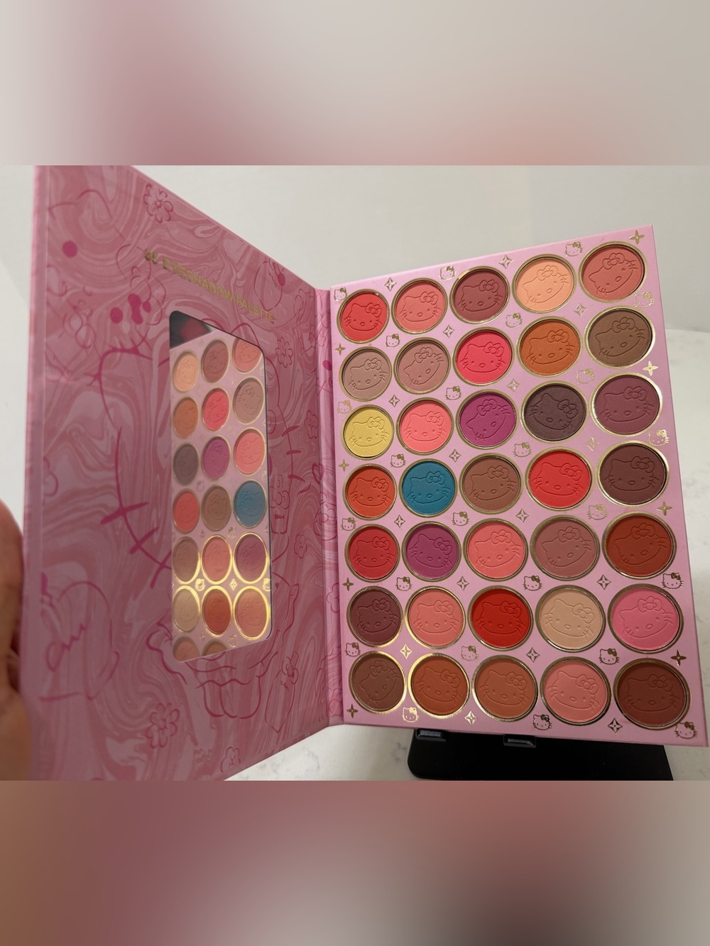 Hello Kitty Pink and Gold Eyeshadow Palette